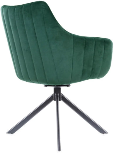 Kitchen Chair Tel Aviv | size: Width: 61cm, Height: 86cm, Depth: 44cm | color: Green | image: 2 | variant: 1003548