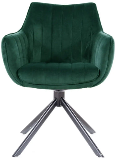 Kitchen Chair Tel Aviv | size: Width: 61cm, Height: 86cm, Depth: 44cm | color: Green | image: 3 | variant: 1003548