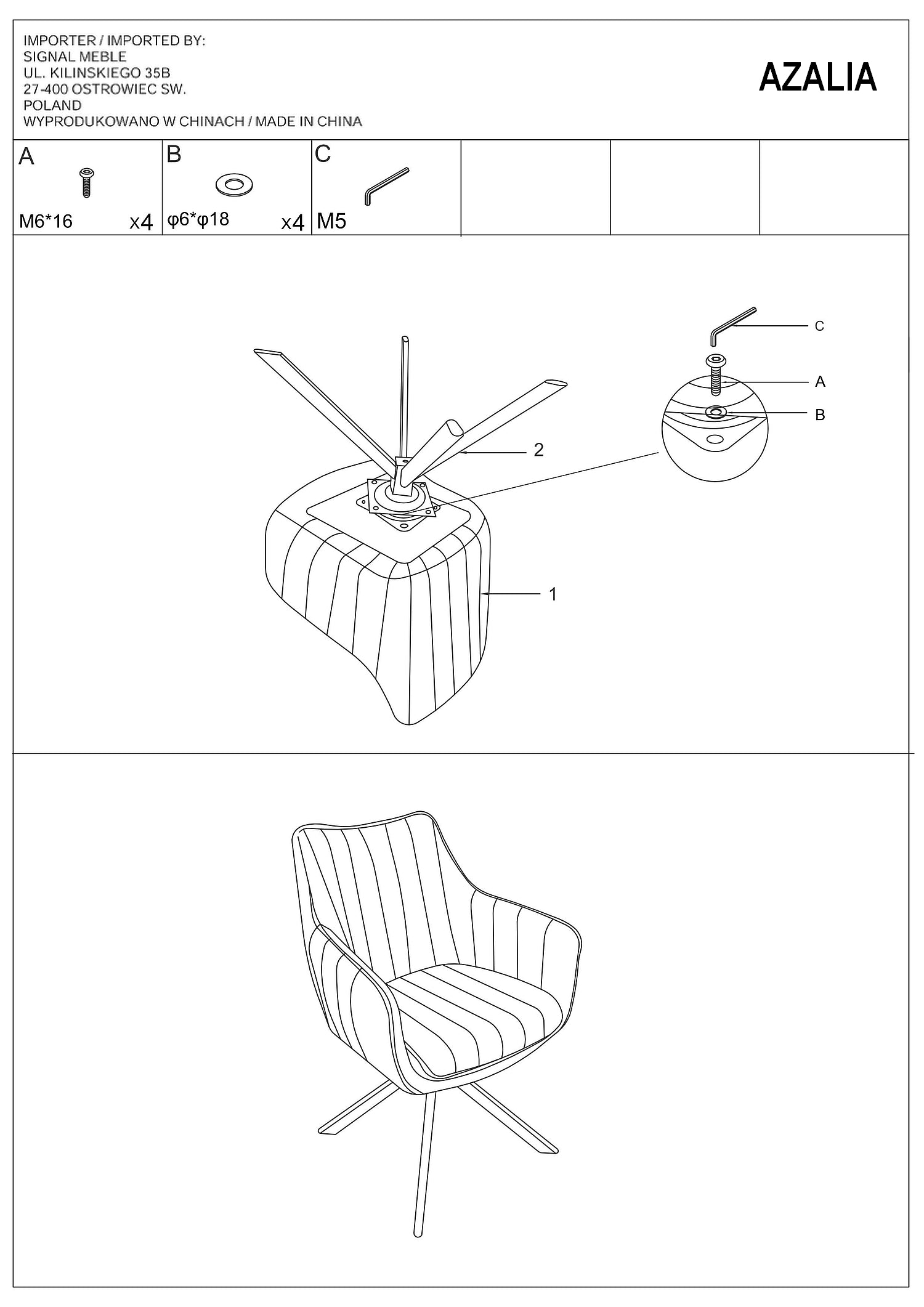 Kitchen Chair Tel Aviv | size: Width: 61cm, Height: 86cm, Depth: 44cm | color: Green | image: 5 | variant: 1003548