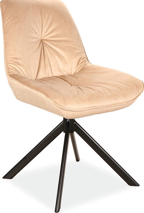 Kitchen Chair Tokyo | size: Width: 53cm, Height: 89cm, Depth: 45cm | color: Beige | image: 1 | variant: 1003553