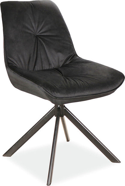 Kitchen Chair Tokyo | size: Width: 53cm, Height: 89cm, Depth: 45cm | color: Black | image: 1 | variant: 1003554