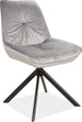 Kitchen Chair Tokyo | size: Width: 53cm, Height: 89cm, Depth: 45cm | color: Gray | image: 1 | variant: 1003555