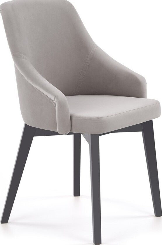 Kitchen Chair Toledo 2 | size: Width: 57cm, Height: 86cm, Depth: 56cm | color: Gray | image: 1 | variant: 1003484
