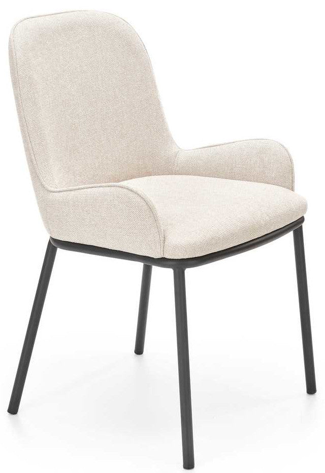Kitchen Chair Tripoli | size: Width: 54cm, Height: 83cm, Depth: 60cm | color: Beige | image: 1 | variant: 1002437