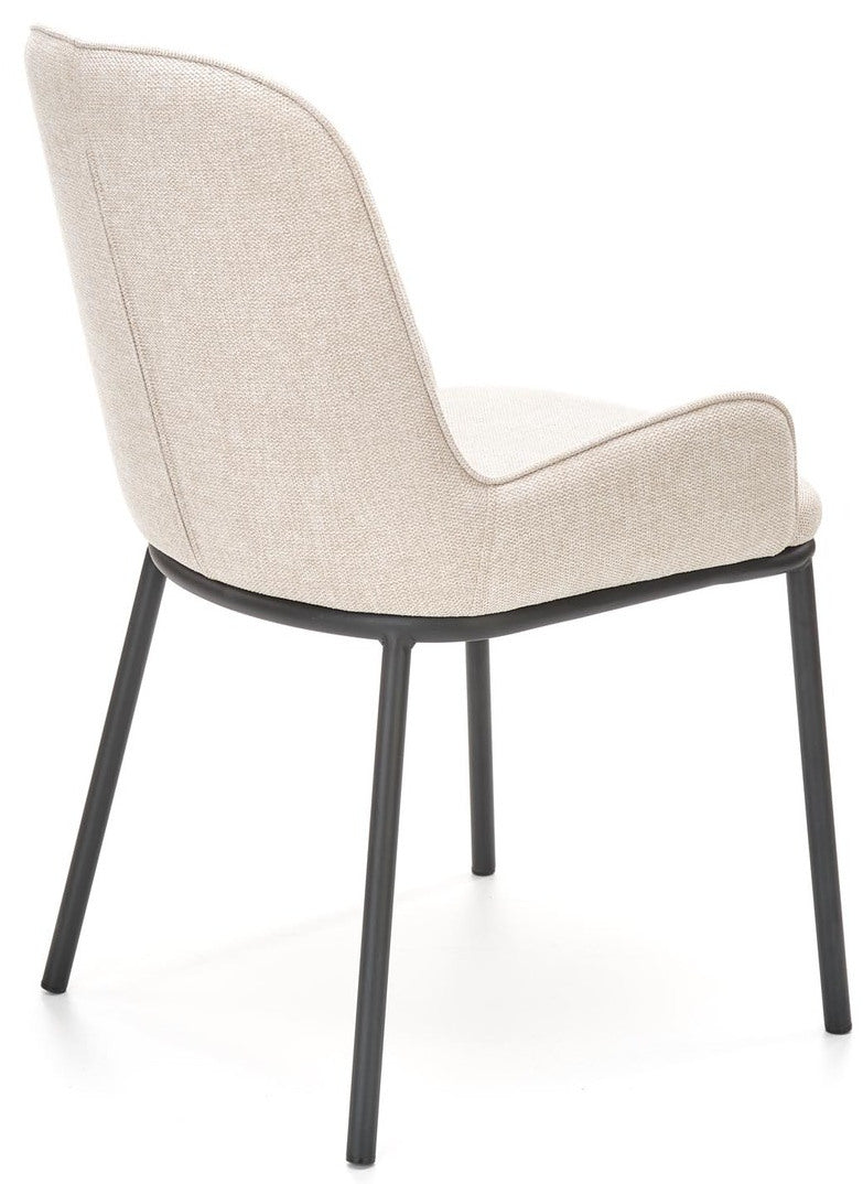 Kitchen Chair Tripoli | size: Width: 54cm, Height: 83cm, Depth: 60cm | color: Beige | image: 4 | variant: 1002437