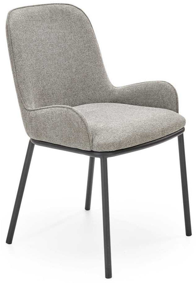 Kitchen Chair Tripoli | size: Width: 54cm, Height: 83cm, Depth: 60cm | color: Gray | image: 1 | variant: 1002438