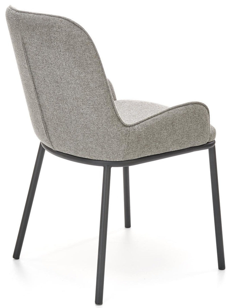 Kitchen Chair Tripoli | size: Width: 54cm, Height: 83cm, Depth: 60cm | color: Gray | image: 3 | variant: 1002438