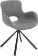 Kitchen Chair Tunis | size: Width: 59cm, Height: 81cm, Depth: 58cm | color: Gray | image: 1 | variant: 1002435