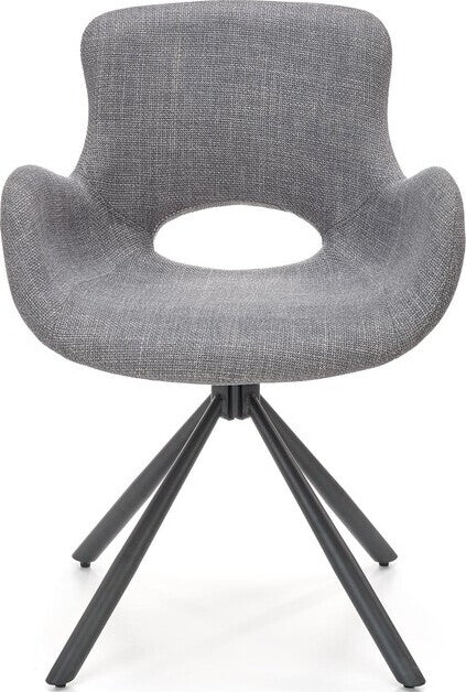 Kitchen Chair Tunis | size: Width: 59cm, Height: 81cm, Depth: 58cm | color: Gray | image: 5 | variant: 1002435