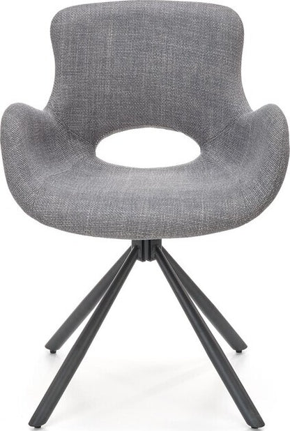 Kitchen Chair Tunis | size: Width: 59cm, Height: 81cm, Depth: 58cm | color: Gray | image: 5 | variant: 1002435
