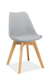 Kitchen Chair Ulaanbaatar | size: Width: 49cm, Height: 83cm, Depth: 41cm | color: Gray | image: 0 | variant: 1003822