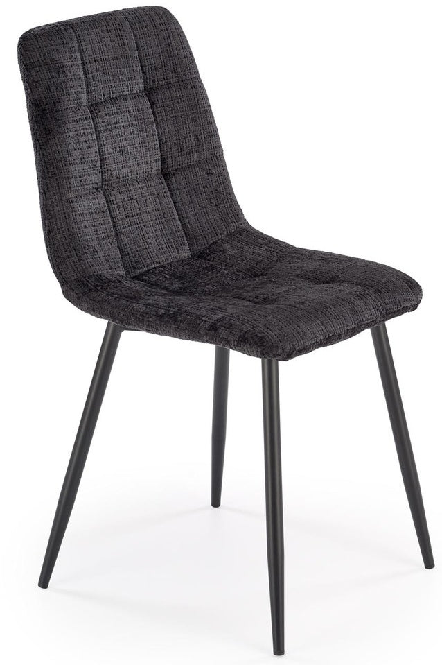 Kitchen Chair Villeurbanne | size: Width: 45cm, Height: 87cm, Depth: 53cm | color: Black | image: 0 | variant: 1002615