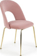 Kitchen Chair Warsaw | size: Width: 54cm, Height: 88cm, Depth: 59cm | color: Pink | image: 1 | variant: 1002296