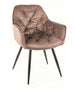 Kitchen Chair Washington | size: Width: 57cm, Height: 87cm, Depth: 43cm | color: Beige | image: 0 | variant: 1003913