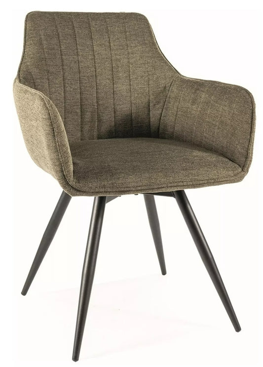 Kitchen Chair West Berlin | size: Width: 56cm, Height: 84cm, Depth: 45cm | color: Olive | image: 0 | variant: 1007927