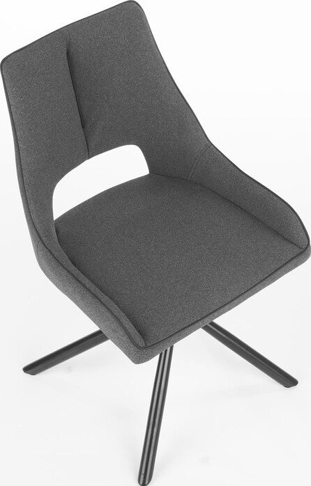 Kitchen Chair West Colchester | size: Width: 49cm, Height: 84cm, Depth: 52cm | color: Gray | image: 2 | variant: 1007082