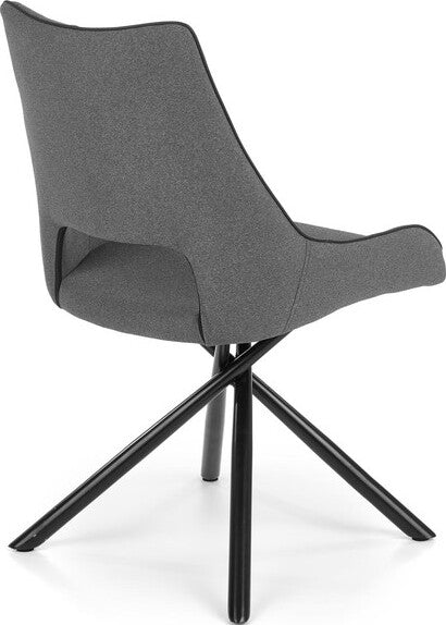 Kitchen Chair West Colchester | size: Width: 49cm, Height: 84cm, Depth: 52cm | color: Gray | image: 5 | variant: 1007082