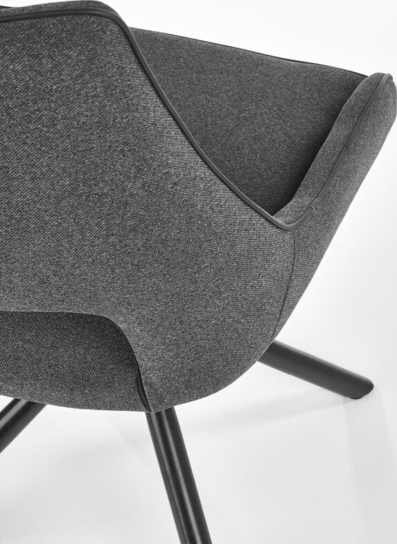 Kitchen Chair West Colchester | size: Width: 49cm, Height: 84cm, Depth: 52cm | color: Gray | image: 6 | variant: 1007082