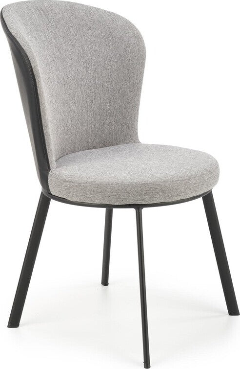 Kitchen Chair West Dundee | size: Width: 49cm, Height: 87cm, Depth: 54cm | color: Gray | image: 1 | variant: 1007095