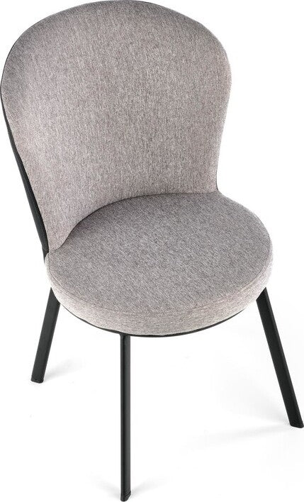 Kitchen Chair West Dundee | size: Width: 49cm, Height: 87cm, Depth: 54cm | color: Gray | image: 5 | variant: 1007095