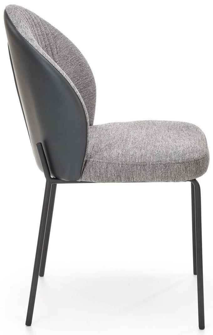 Kitchen Chair West Geneva | size: Width: 50cm, Height: 85cm, Depth: 58cm | color: Gray | image: 6 | variant: 1007456