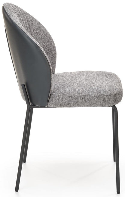 Kitchen Chair West Geneva | size: Width: 50cm, Height: 85cm, Depth: 58cm | color: Gray | image: 6 | variant: 1007456