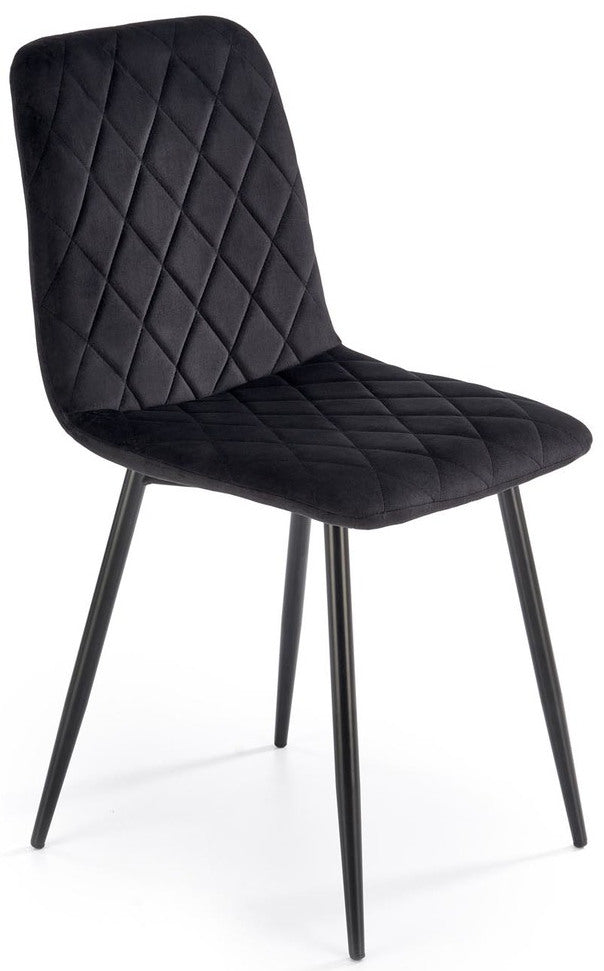 Kitchen Chair West Palermo | size: Width: 45cm, Height: 47cm, Depth: 55cm | color: Black | image: 3 | variant: 1007450