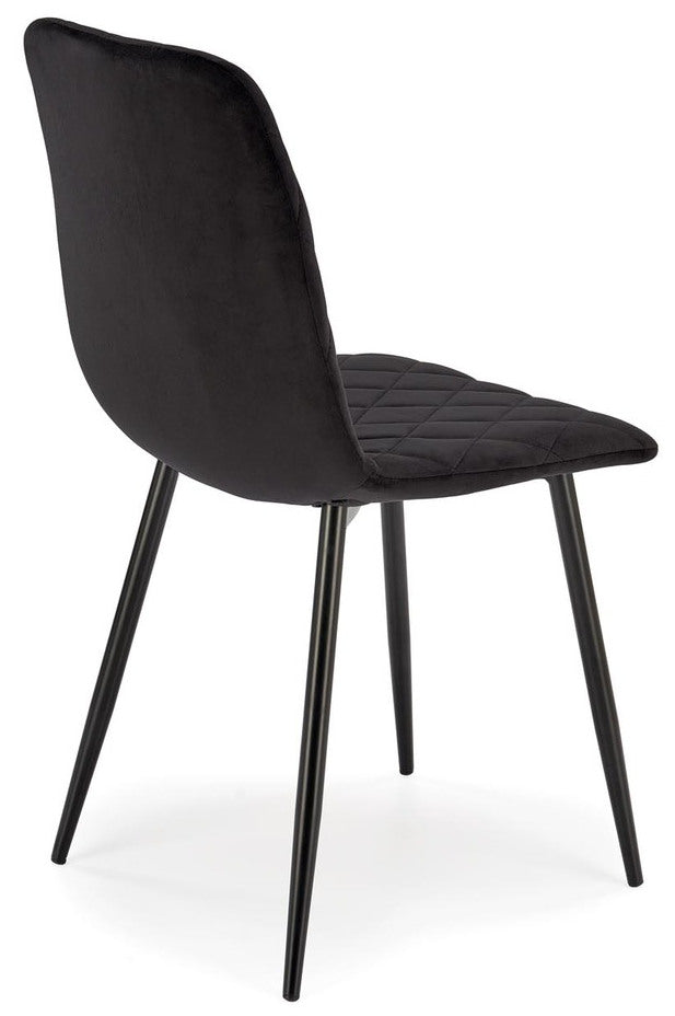 Kitchen Chair West Palermo | size: Width: 45cm, Height: 47cm, Depth: 55cm | color: Black | image: 4 | variant: 1007450