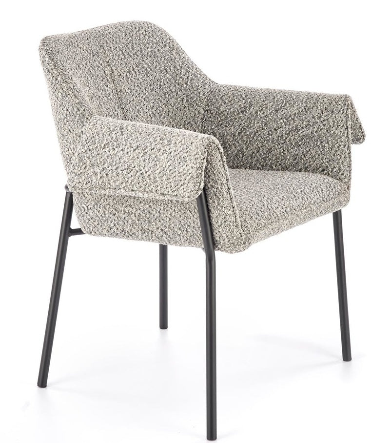 Kitchen Chair West Sudbury | size: Width: 68cm, Height: 83cm, Depth: 62cm | color: Gray | image: 0 | variant: 1007330