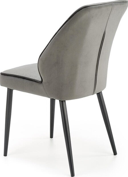 Kitchen Chair Yerevan | size: Width: 48cm, Height: 85cm, Depth: 57cm | color: Gray | image: 3 | variant: 1002369