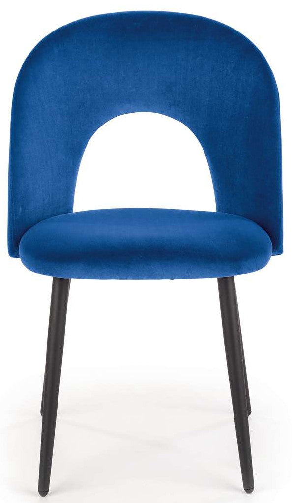Kitchen Chair Zagreb | size: Width: 54cm, Height: 84cm, Depth: 57cm | color: Blue | image: 6 | variant: 1002293
