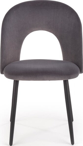 Kitchen Chair Zagreb | size: Width: 54cm, Height: 84cm, Depth: 57cm | color: Gray | image: 4 | variant: 1002291