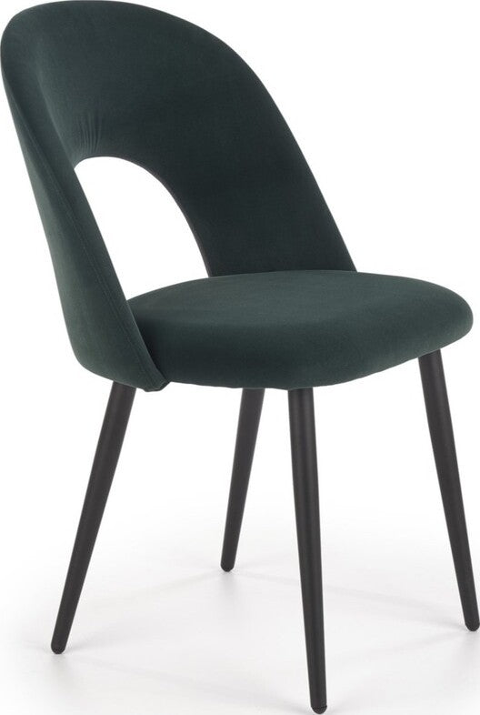 Kitchen Chair Zagreb | size: Width: 54cm, Height: 84cm, Depth: 57cm | color: Green | image: 1 | variant: 1002292