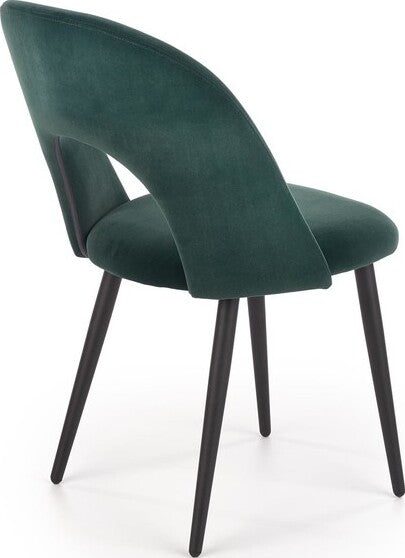Kitchen Chair Zagreb | size: Width: 54cm, Height: 84cm, Depth: 57cm | color: Green | image: 2 | variant: 1002292