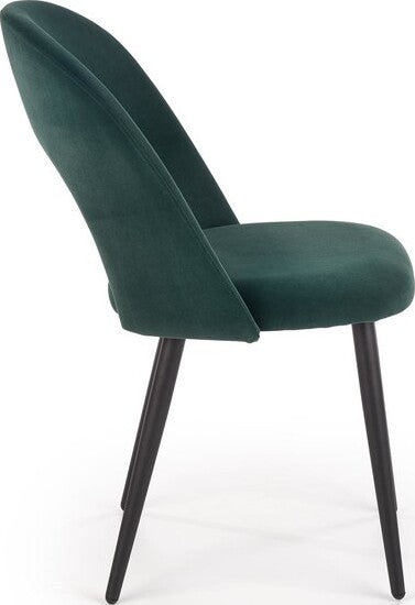 Kitchen Chair Zagreb | size: Width: 54cm, Height: 84cm, Depth: 57cm | color: Green | image: 4 | variant: 1002292