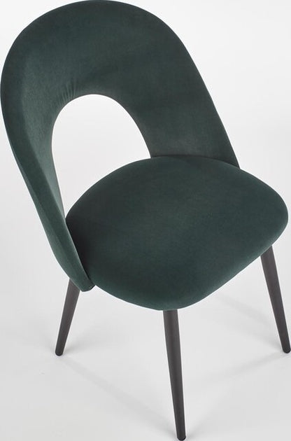 Kitchen Chair Zagreb | size: Width: 54cm, Height: 84cm, Depth: 57cm | color: Green | image: 7 | variant: 1002292