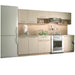 Kitchen Equipment Set Viola | size: Width: 260cm | color: Beige | image: 0 | variant: 1000148