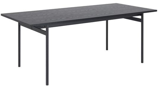 Kitchen Table Angus | size: Length: 90cm, Width: 200cm, Height: 74cm | color: Black | image: 1 | variant: 1012352