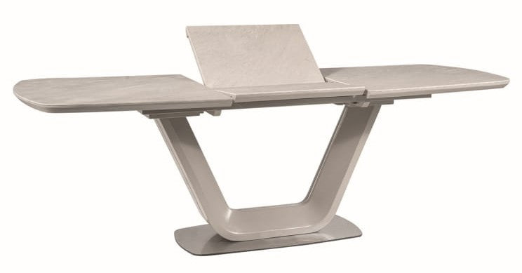 Kitchen Table Armani | size: Length: 90cm, Width: 220cm, Height: 76cm | color: Gray | image: 2 | variant: 1006593