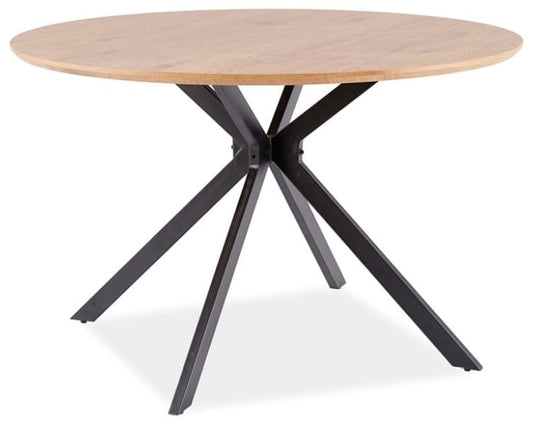 Kitchen Table Aster 1 | size: Length: 120cm, Width: 120cm, Height: 76cm, Diameter: 120cm | color: Oak | image: 1 | variant: 1006599