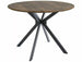 Kitchen Table Aster | size: Length: 100cm, Width: 100cm, Height: 76cm, Diameter: 100cm | color: Brown | image: 1 | variant: 1006597