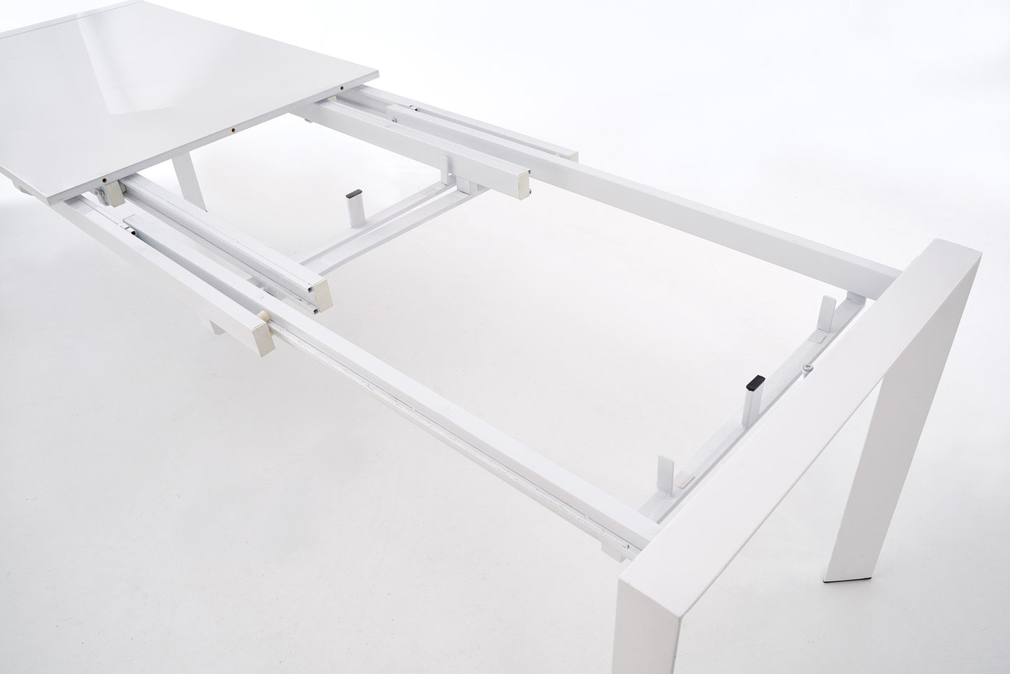 Kitchen Table Aylesbury | size: Length: 80cm, Width: 210cm, Height: 76cm | color: White | image: 6 | variant: 1006853