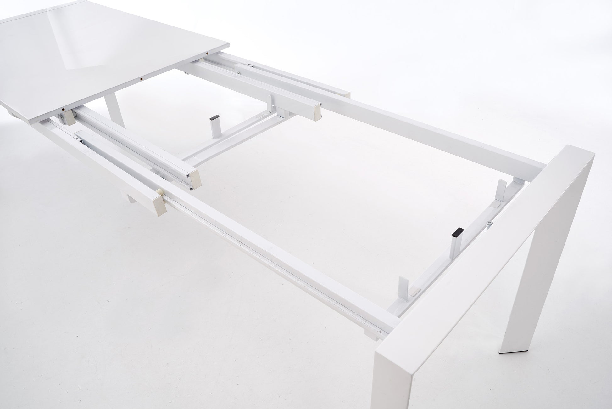 Kitchen Table Aylesbury | size: Length: 80cm, Width: 210cm, Height: 76cm | color: White | image: 6 | variant: 1006853