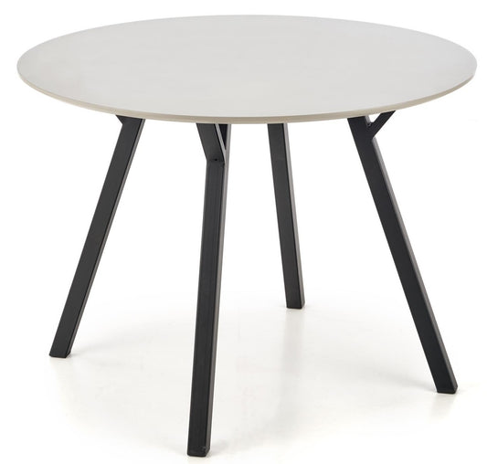 Kitchen Table Balrog | size: Length: 100cm, Width: 100cm, Height: 74cm, Diameter: 100cm | color: Black/Grey | image: 1 | variant: 1011208