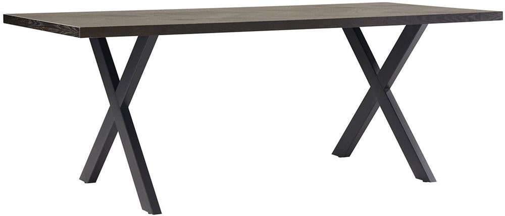 Kitchen Table Bern | size: Length: 90cm, Width: 200cm, Height: 75cm | color: Brown | image: 2 | variant: 1001576