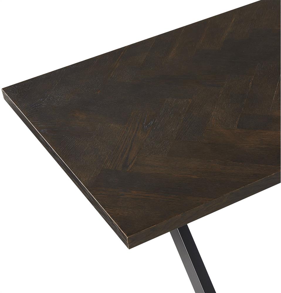 Kitchen Table Bern | size: Length: 90cm, Width: 200cm, Height: 75cm | color: Brown | image: 7 | variant: 1001576