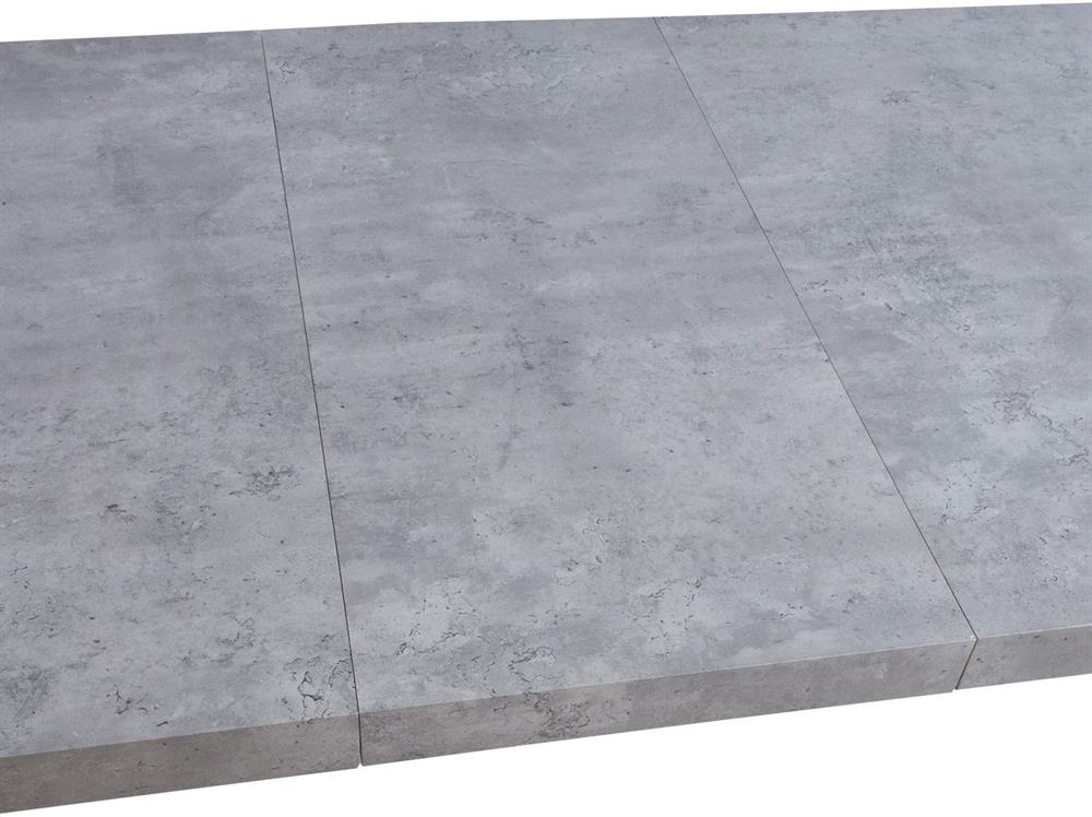 Kitchen Table Brigit | size: Length: 84.5cm, Width: 198cm, Height: 77cm | color: Gray | image: 6 | variant: 1006520