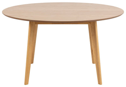 Kitchen Table Broadstairs | size: Length: 140cm, Width: 140cm, Height: 73cm, Diameter: 140cm | color: Oak | image: 2 | variant: 1005672