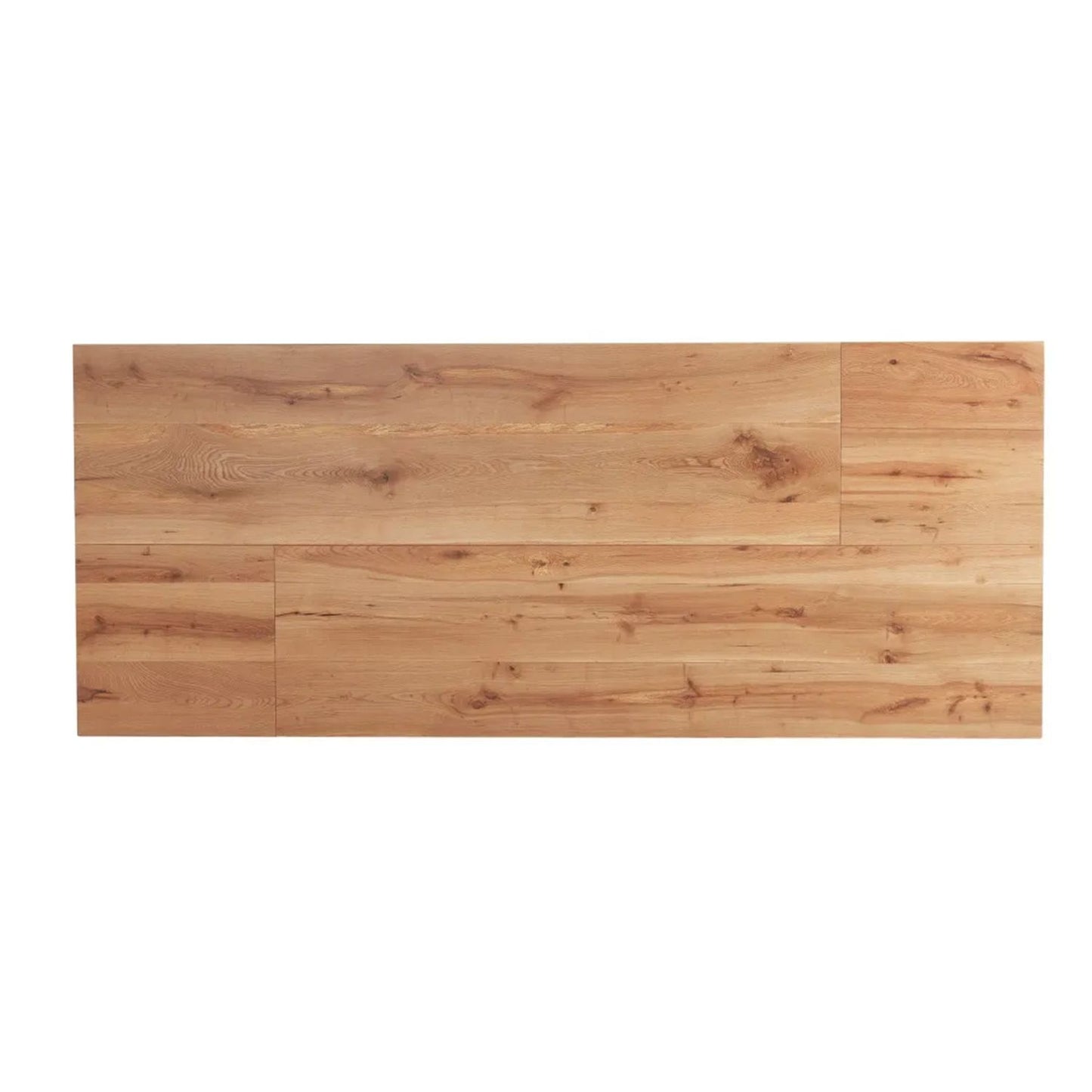 Kitchen Table Byron | size: Length: 100cm, Width: 190cm, Height: 76cm | color: Oak | image: 2 | variant: 1017872