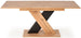 Kitchen Table Caracas | size: Length: 85cm, Width: 175cm, Height: 76cm | color: Oak | image: 1 | variant: 1003197